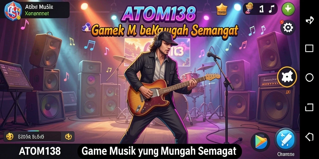 Tampilan screenshot ATOM138 dengan gameplay yang seru dan interaktif.