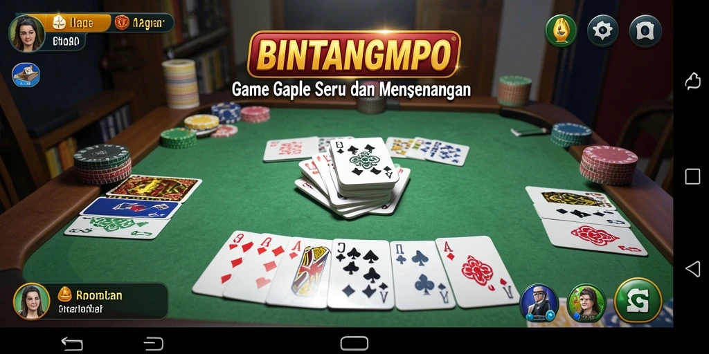 Tampilan gameplay BINTANGMPO yang menarik dan seru.
