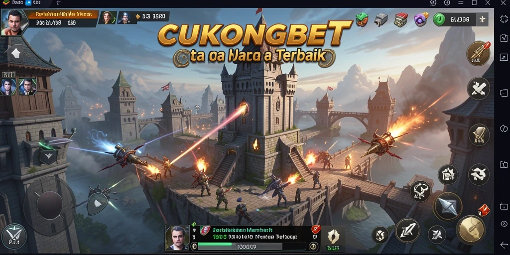 Tangkapan layar CUKONGBET menampilkan aksi strategi Tower Defense yang mendebarkan.