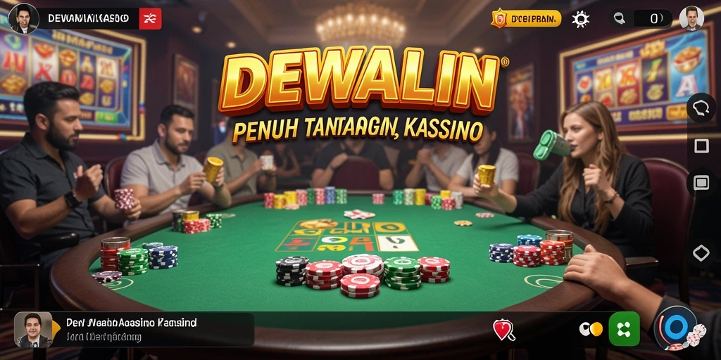 Tampilan gameplay seru di DEWALIN dengan berbagai pilihan permainan Kasino.