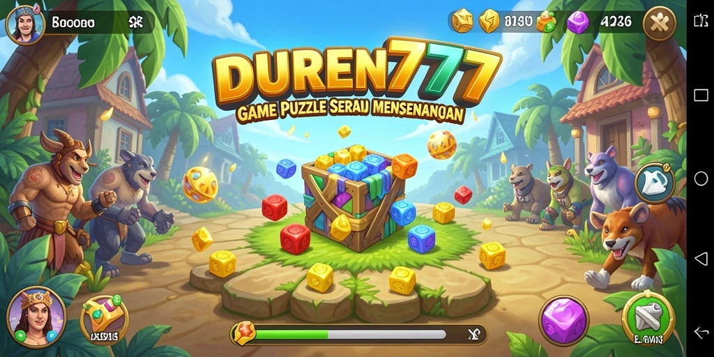 Gameplay seru DUREN777 yang menantang dan penuh warna.