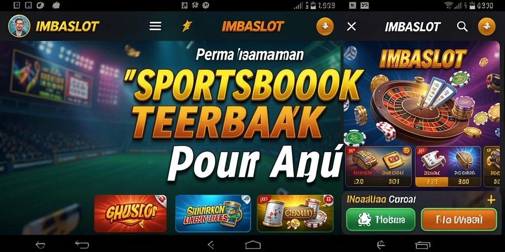 Tampilan menarik dari gameplay Sportsbook IMBASLOT.