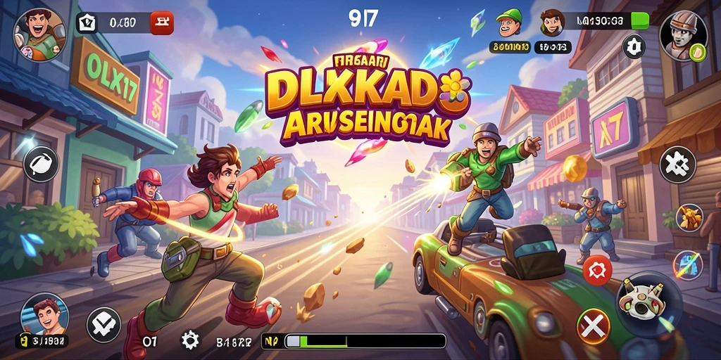 Tangkapan layar dari gameplay seru OLX17 yang penuh dengan tantangan.