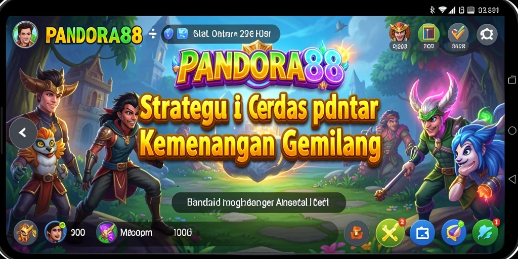 Tampilan gameplay PANDORA88 yang strategis dan mendebarkan.