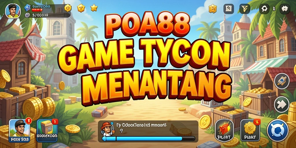Screenshot utama POA88 menunjukkan pengalaman gameplay Tycoon yang menarik.