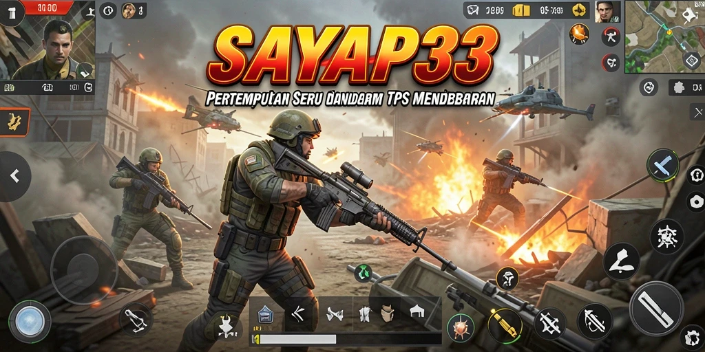 Gameplay intens dengan aksi seru di SAYAP33.