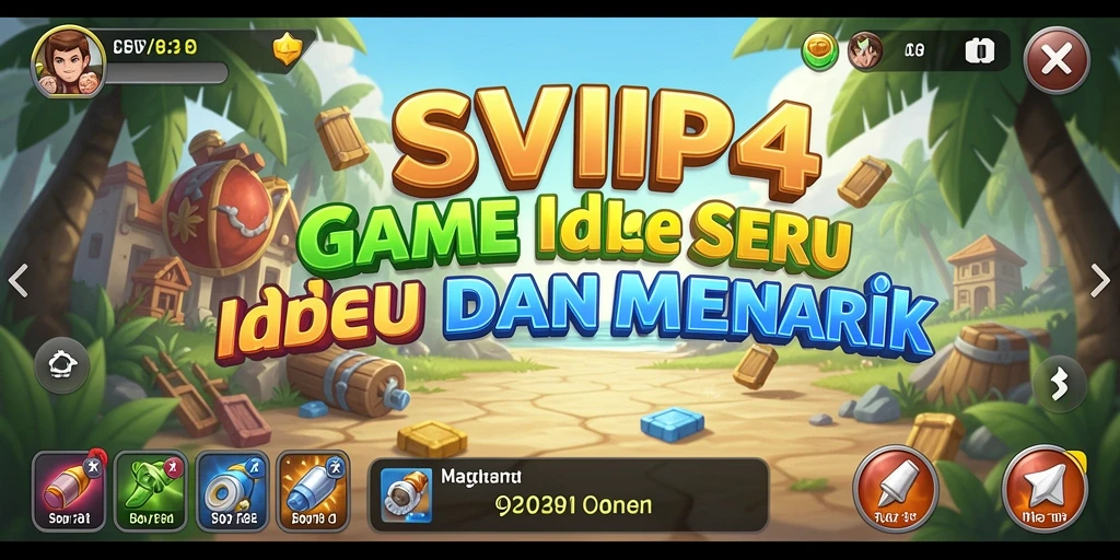 Tampilan gameplay SVIP4 yang menarik dan interaktif dalam mode Idle.